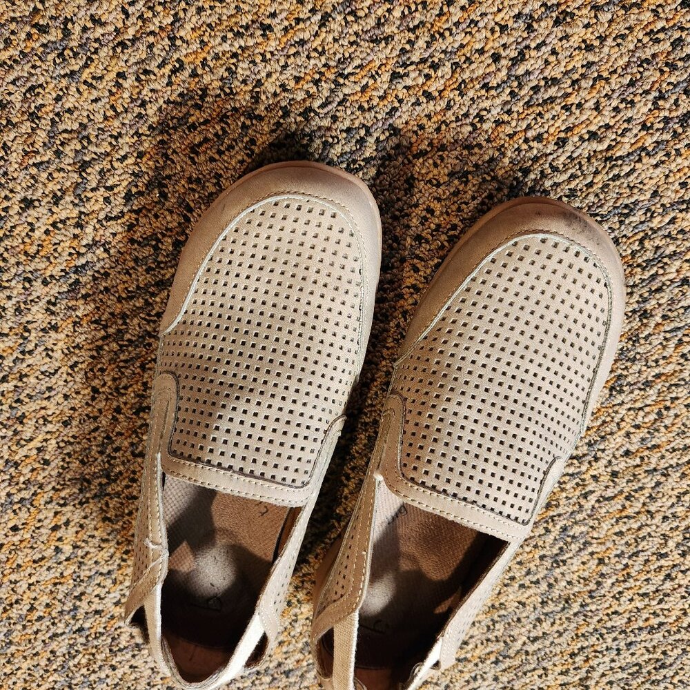 BOC Slip On, Tan/Brown,  Size 7.5 Shoe